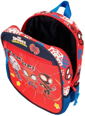 Ghiozdan gradinita baieti, Marvel Spidey and Friends, rosu